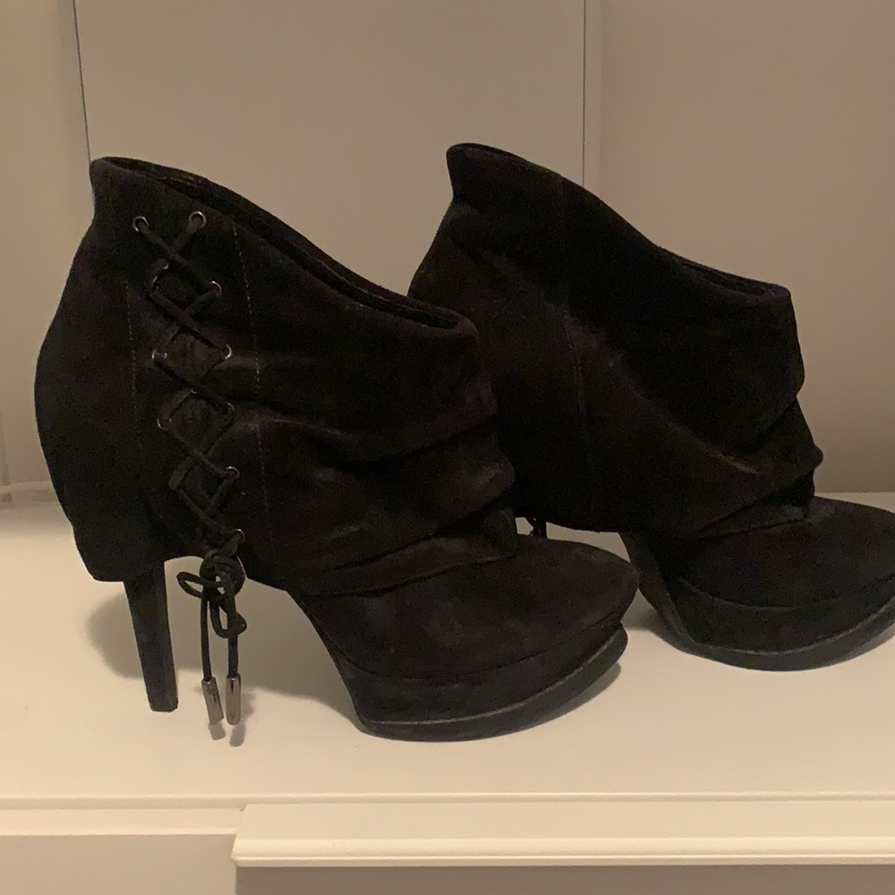 Marciano Platform Heels (Suede)